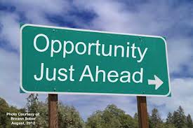 Opportubity ahead