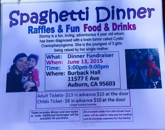 June 13 Stormys Spaghetti Dinner