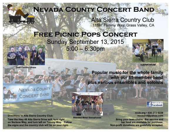 September 13 NCCB Picnic Pops Concert