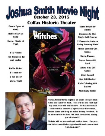 October 23 Joshua Smith Movie Night