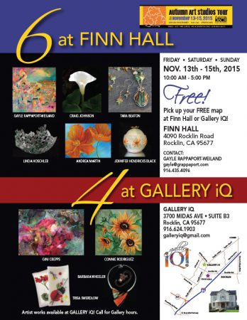 November 13 to 15 Art