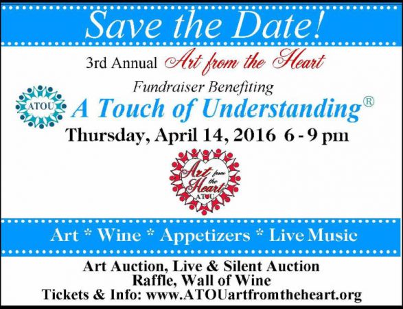 April 14 3rd Annual Art from the Heart