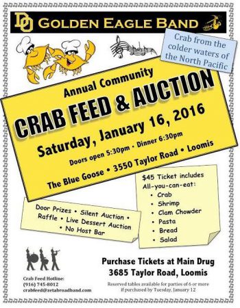 January 16 530 Crab Feed
