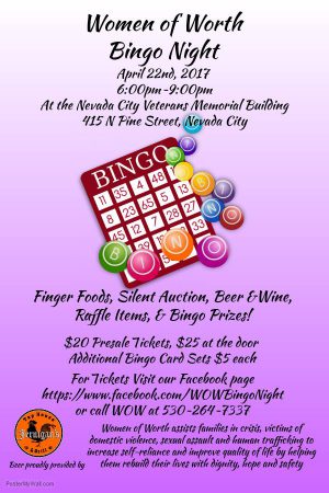 April 22 Bingo Night