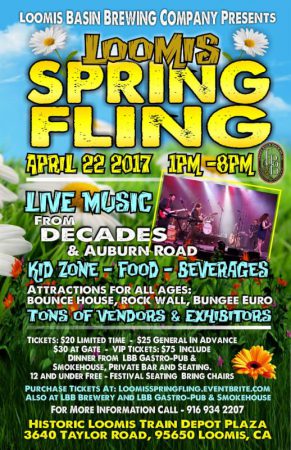 April 22 Loomis Spring Fling